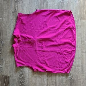 Figs Electric Orchid Rafaela Oversized Scrub Top